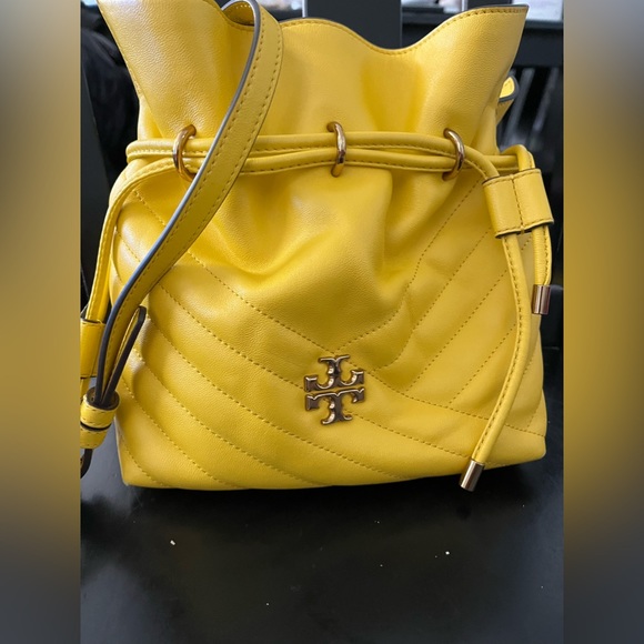 Tory Burch mini drawstring chevon bag - Picture 1 of 5